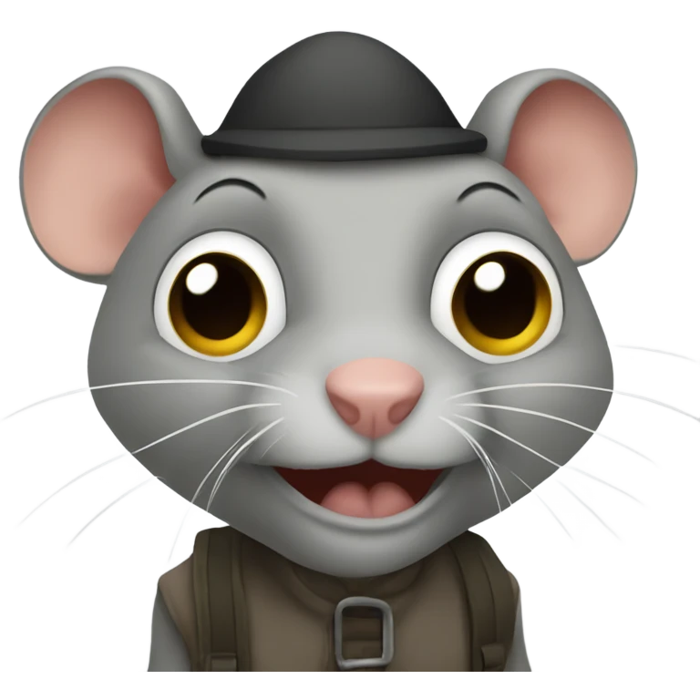 Rat serf boarding  emoji