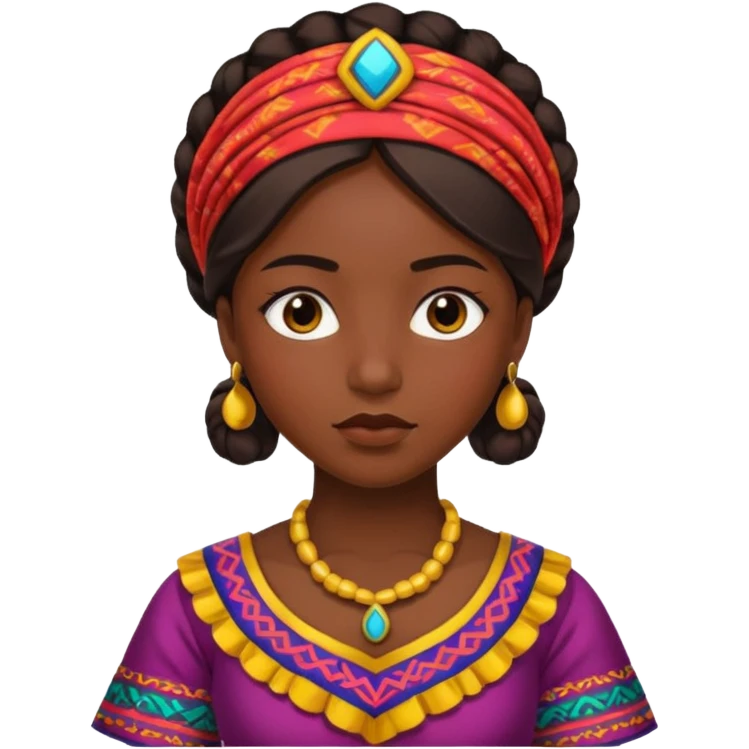 Girl congolise emoji