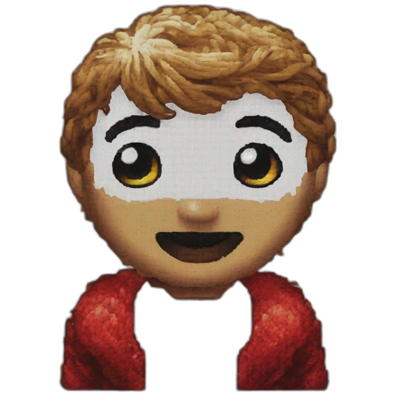 cross stitch emoji
