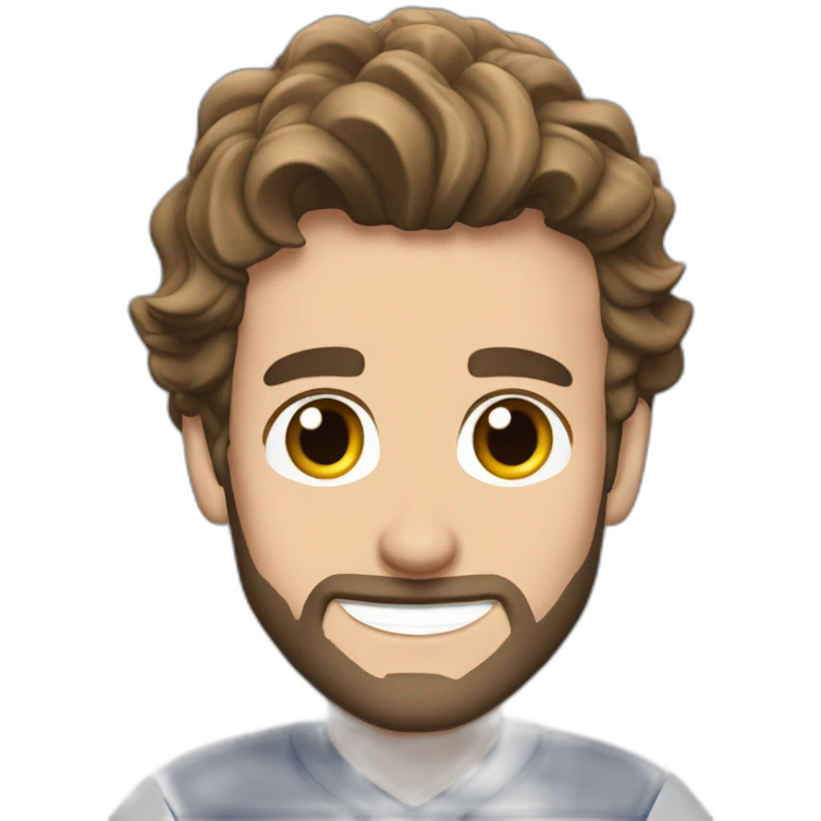 Llorente sin barba Atlético Madrid emoji
