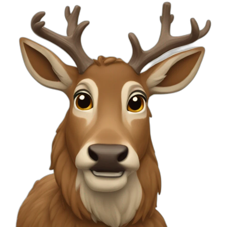 Rudolf le renne emoji