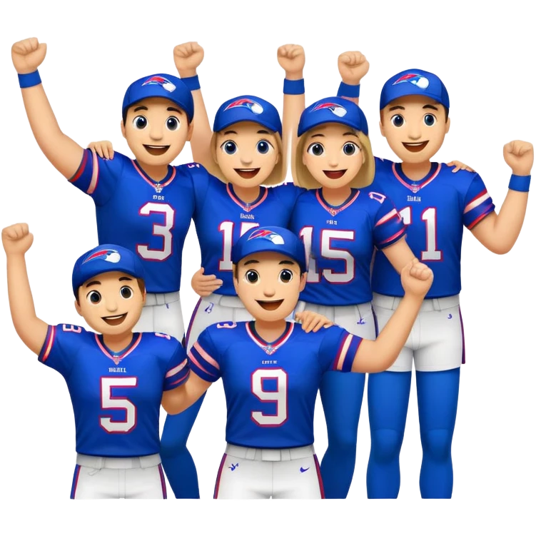 Bills winning the Super Bowl  emoji