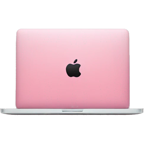 Pink MacBook  emoji