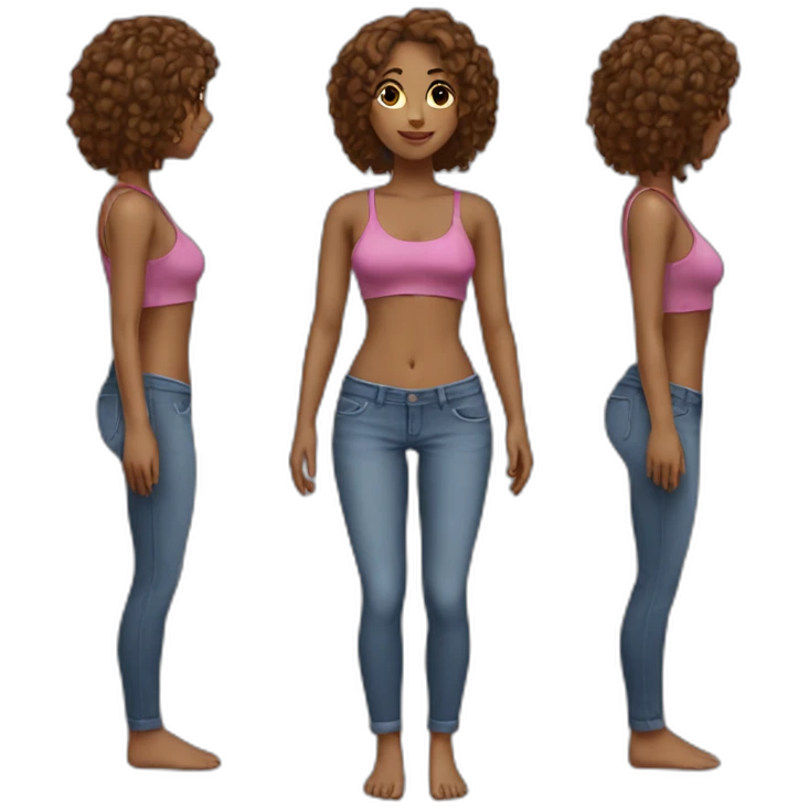 gril-with-perfect-body emoji