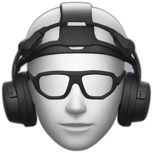 a meta quest headset emoji