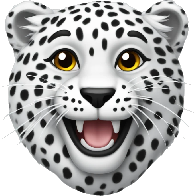snow leapord  emoji