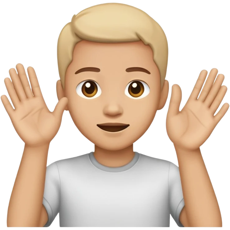 Light skin Hand smack to the side  emoji