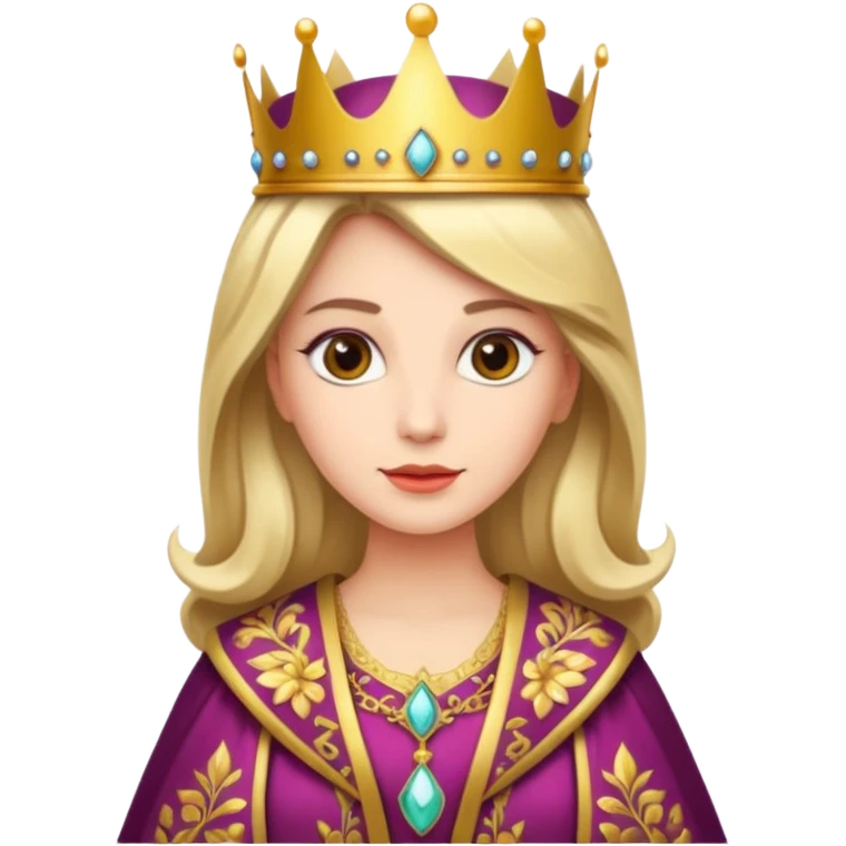 royal queen  emoji