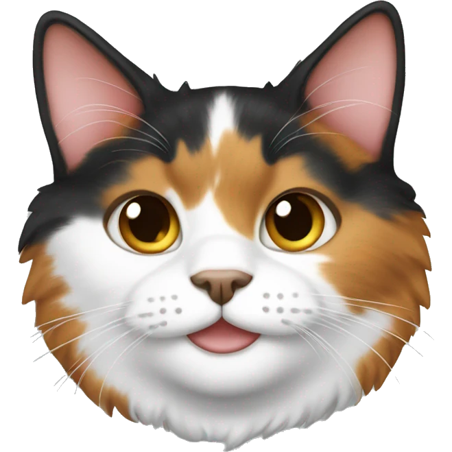 calico cat emoji
