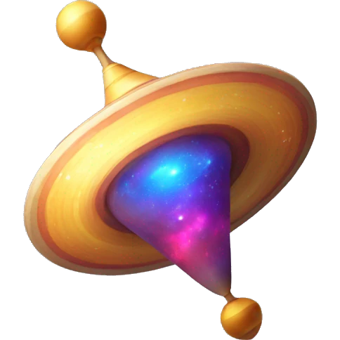 spinning top galaxy emoji