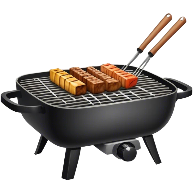 Thinking of hibachi emoji