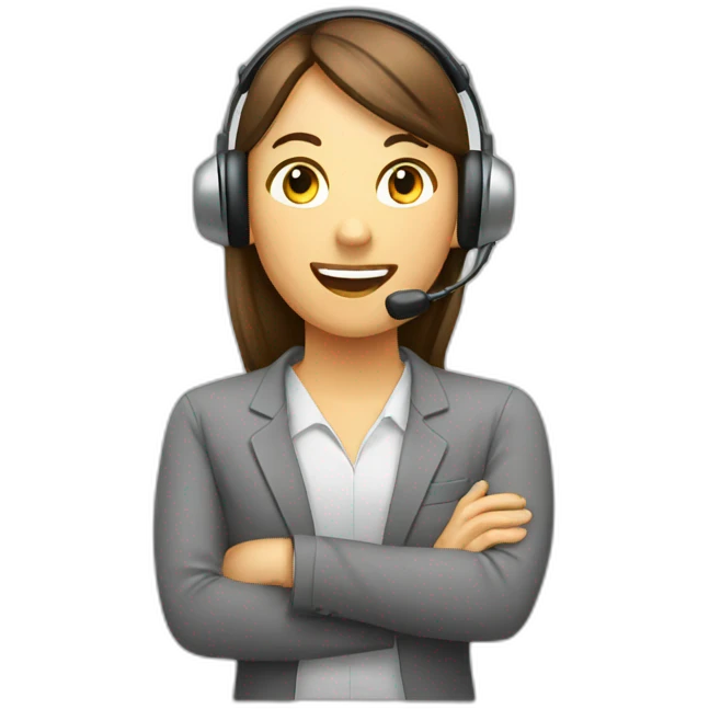 Call center  emoji