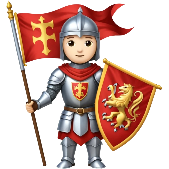 knight flag  emoji