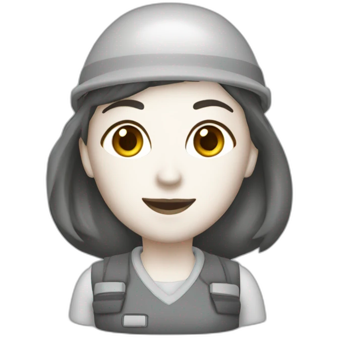 ouvrier batiment femme emoji