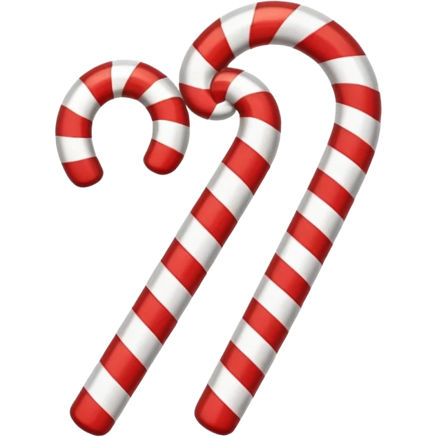 Candy cane single emoji