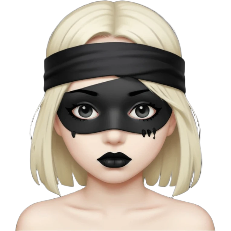 blindfolded emo emoji