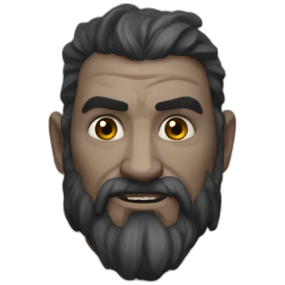 Cratos from god of war emoji
