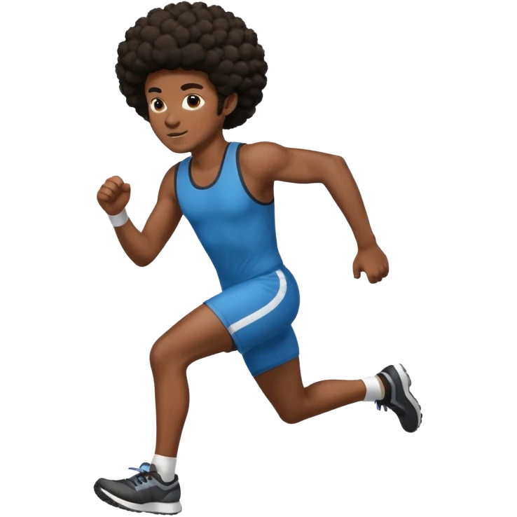 persona afroamericana canada de correr emoji