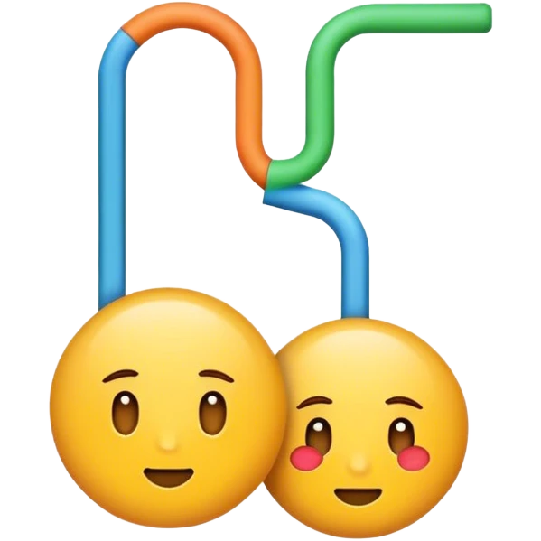 I want the letters M and L to be connected emoji