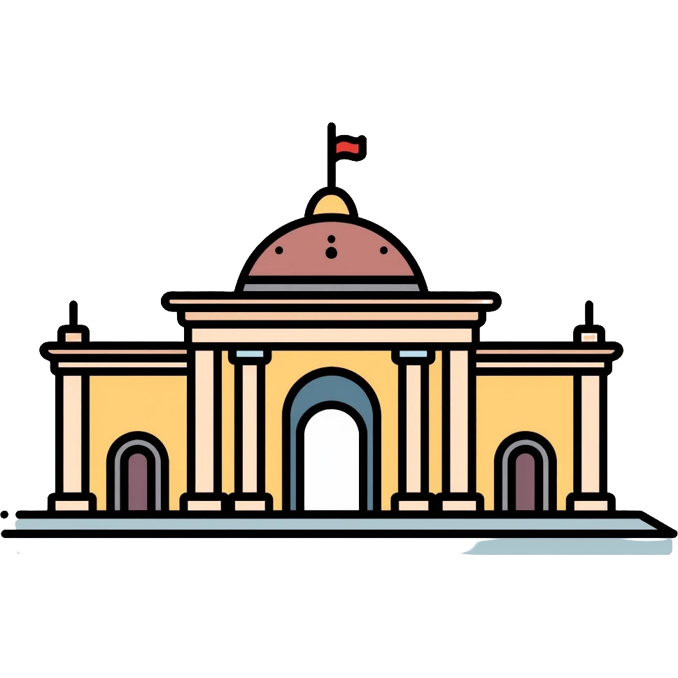 Minsk landmark, Gates of Minsk, Soviet architecture emoji