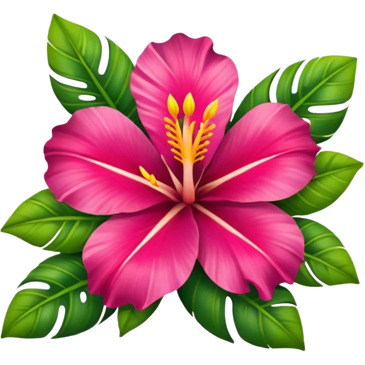 tropical flower emoji