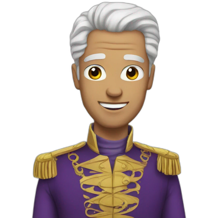 Xerxes at a party emoji