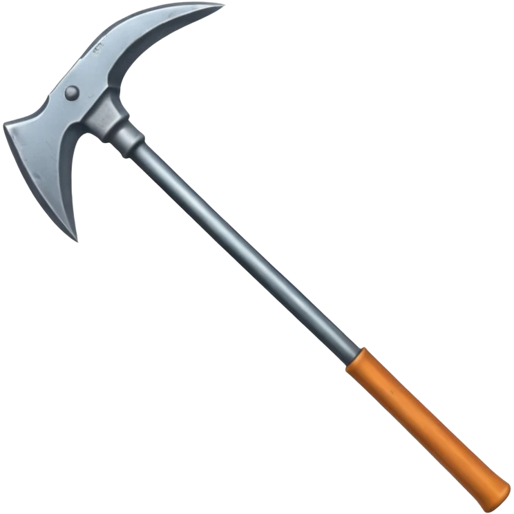 a double-ended pickaxe with identical sharp tips for mining ore emoji