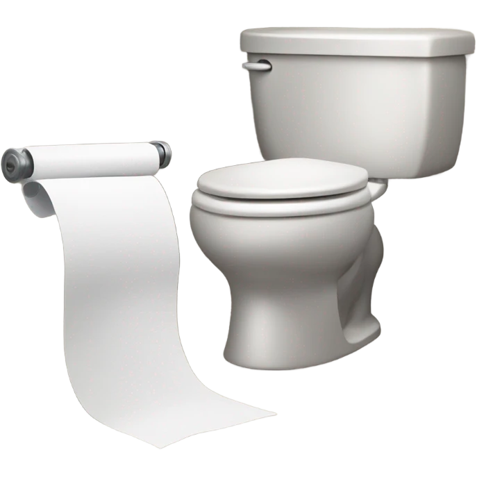 ￼On toilet  emoji