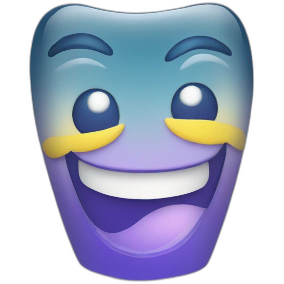 smile water icon 3d emoji