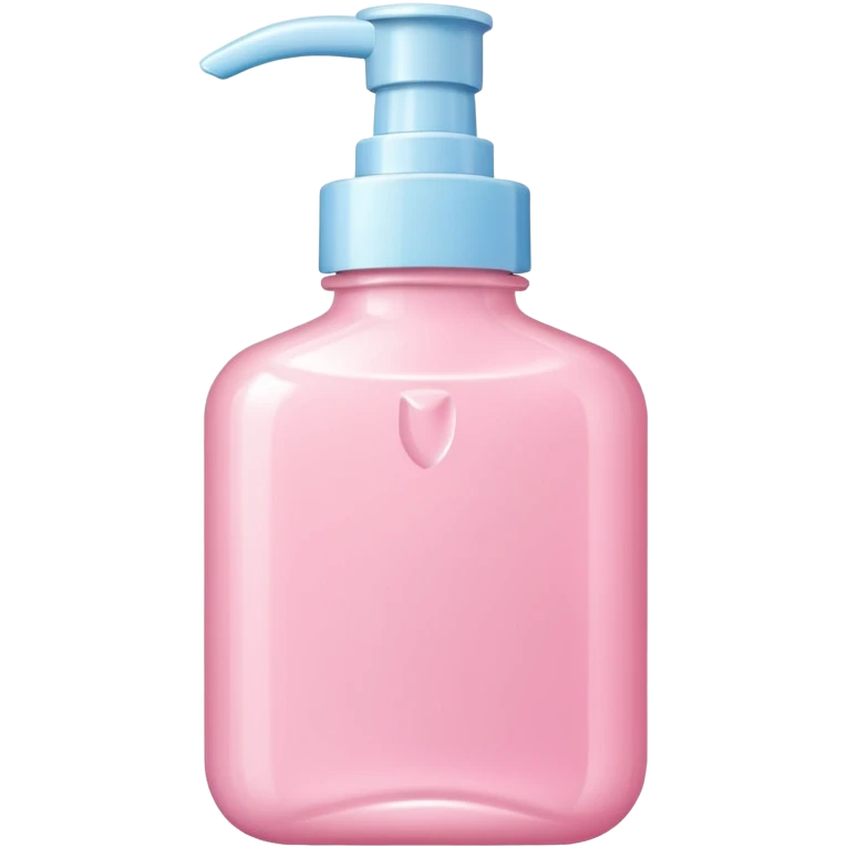 pink bottle skin care product emoji