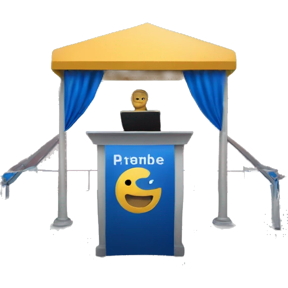 tribune podium emoji