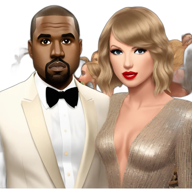 kanye grammys taylor swift emoji