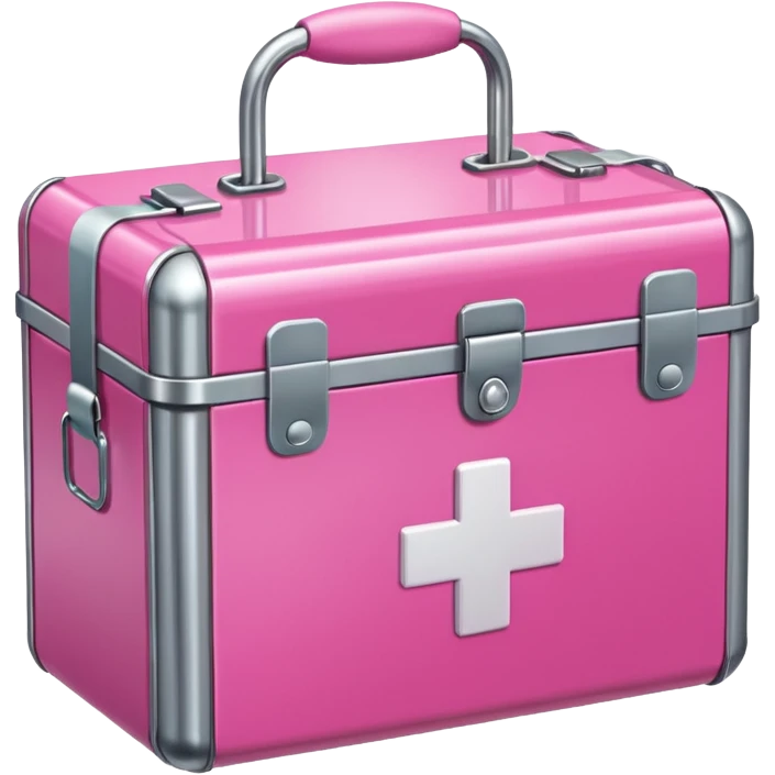 Pink medical box emoji