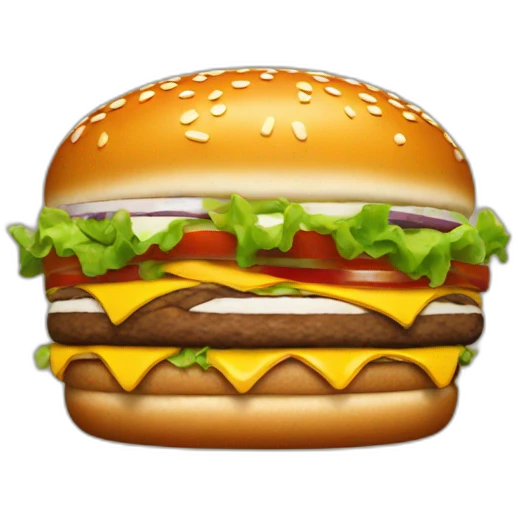Burger King logo emoji