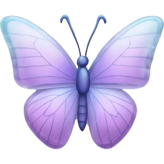 crystal butterfly emoji