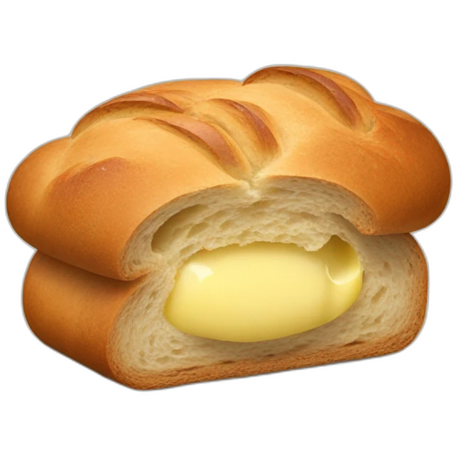 Nutelle Brot mit Butter emoji