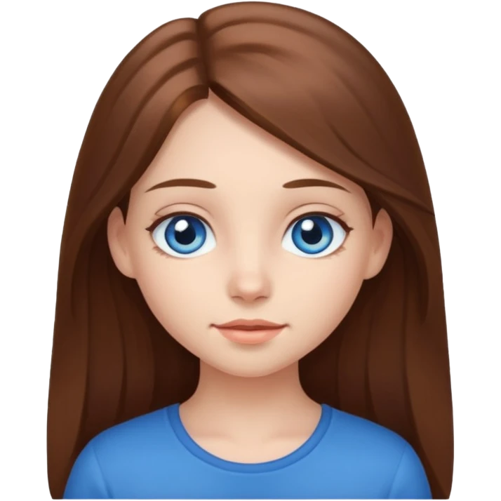 Cute girl emoji