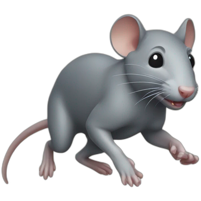 running rat emoji