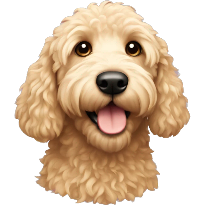 Golden doodle  emoji
