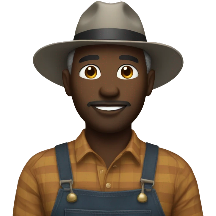 black farmer emoji