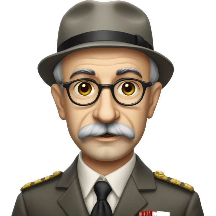 Chaim Weizmann realistic emoji