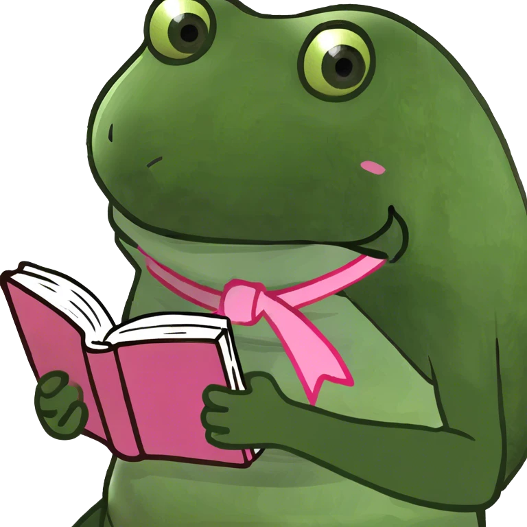 Pink bible emoji