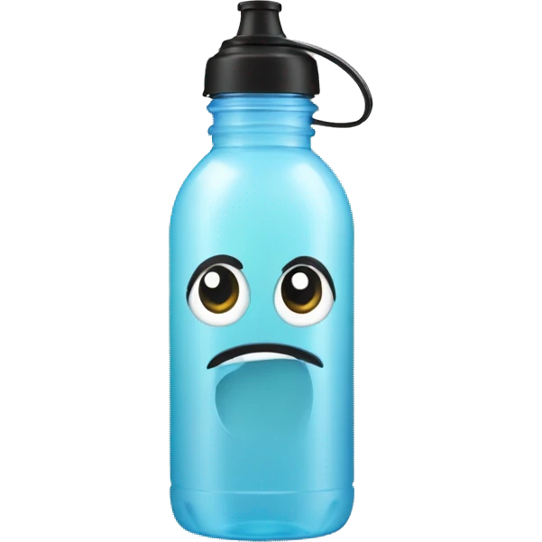An owalq water bottle  emoji