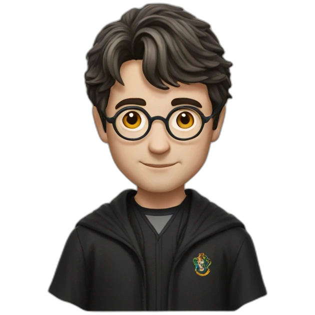 harry potter hyperrealistic emoji