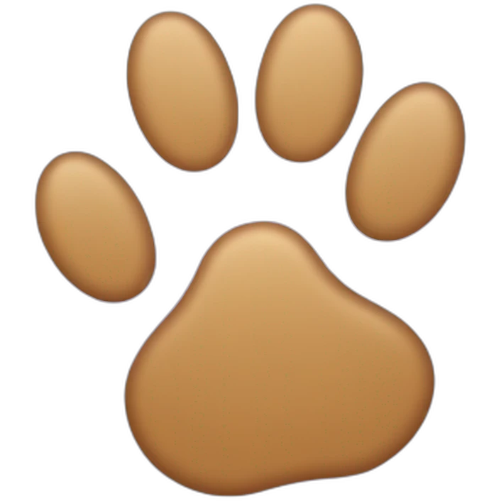 Paw emoji