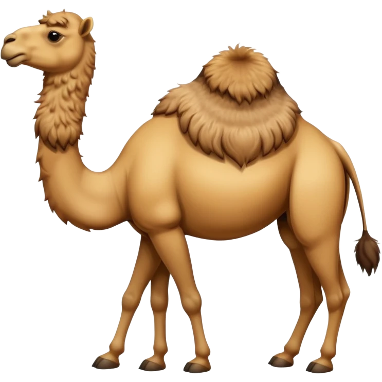 camel with 3 humps on back emoji