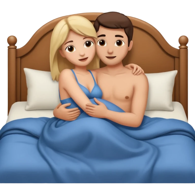 In bed Freaky sexy emoji male and female fucking emoji