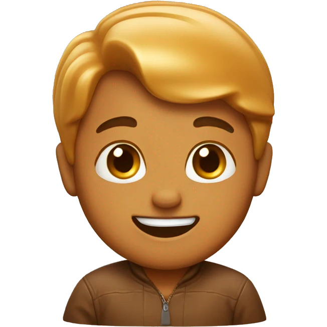 New Year's caramel emoji
