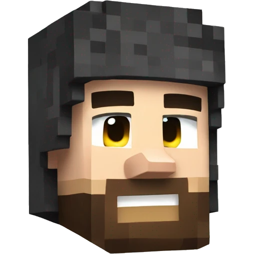 Minecraft steve emoji