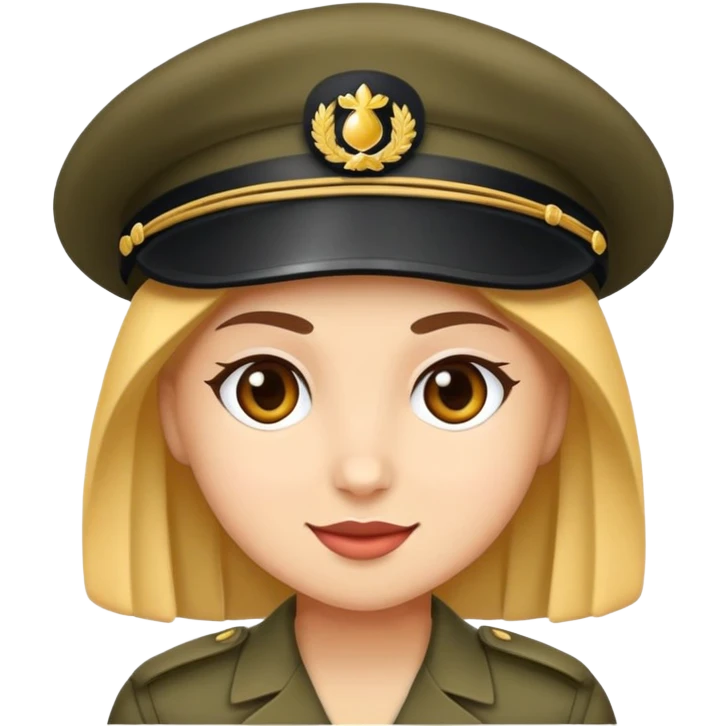 Beyaz baretli siyah saçlı kadın mühendis emoji